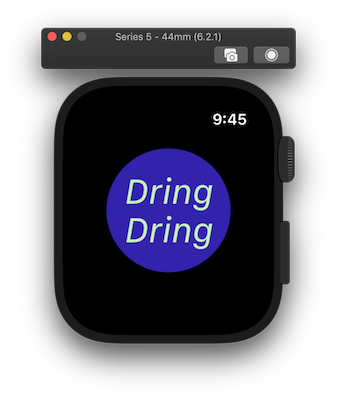 Create a watchOS app in SwiftUI