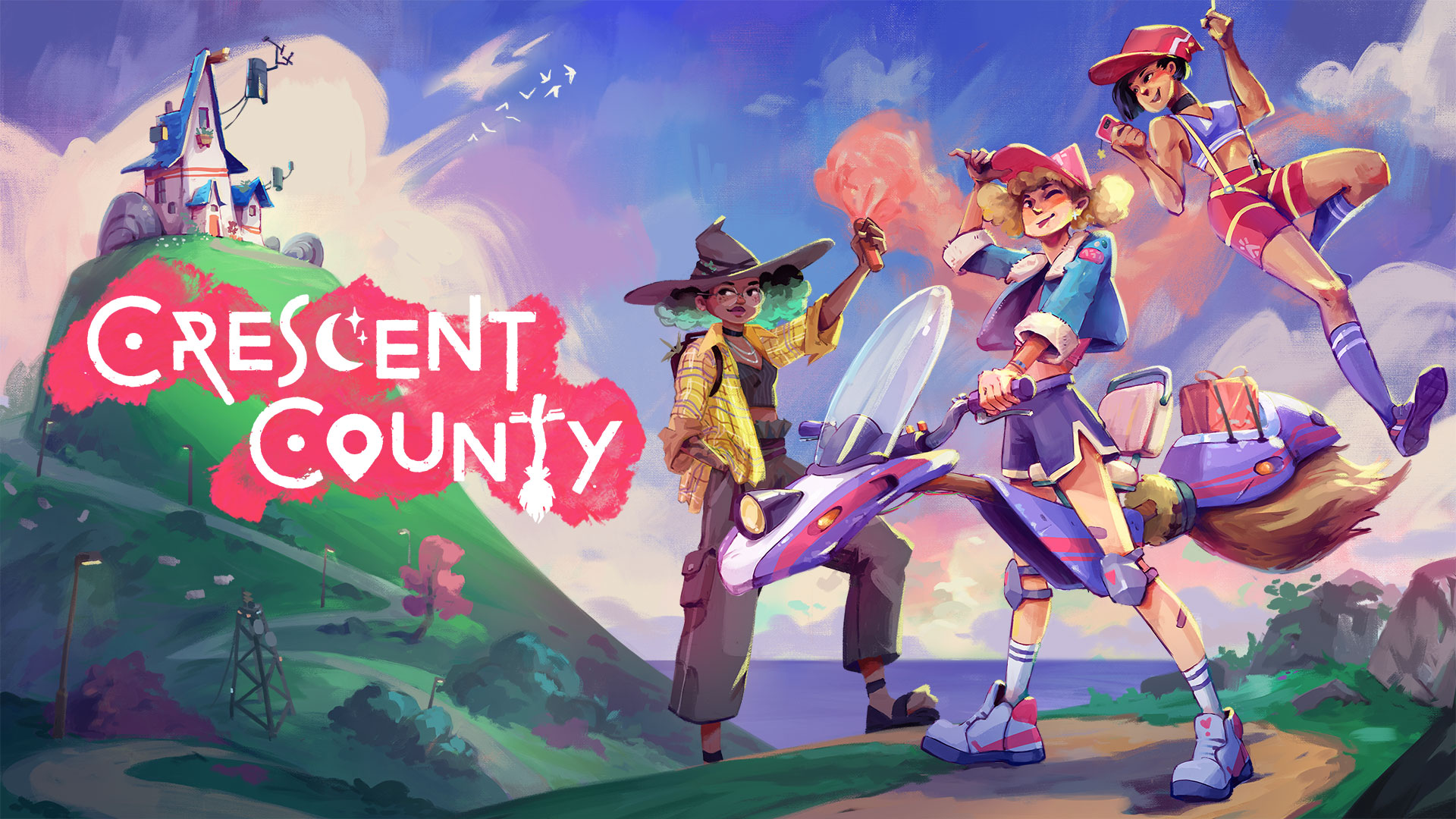 Crescent County Is the Witch-Tech Racing-Delivery-Life-Sim You Didn’t Know You Needed – Xbox Wire