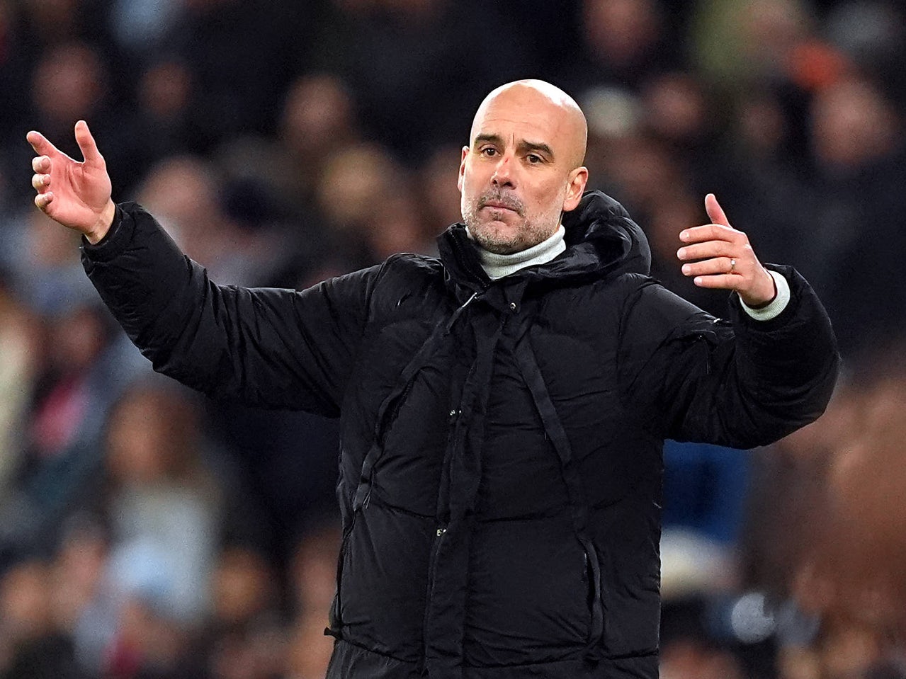 Cut-up Pep Guardiola admits Man City are “fragile” following Feyenoord collapse