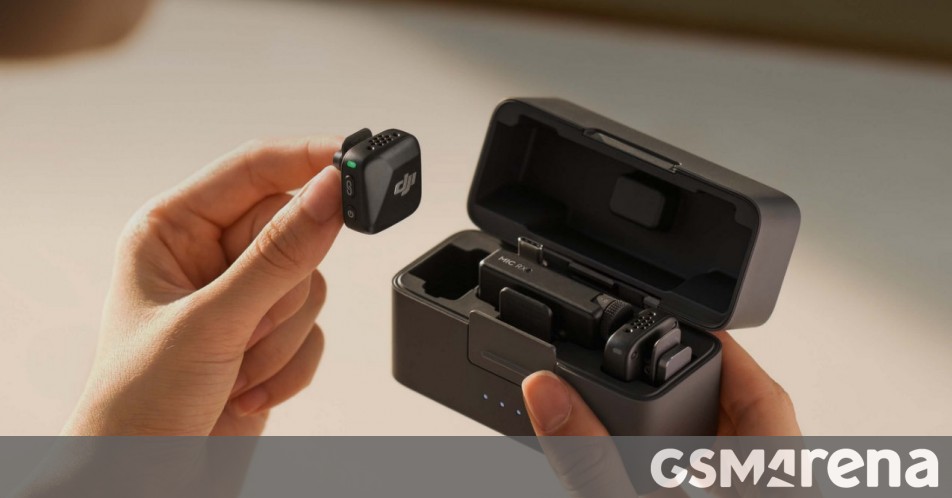 DJI announces Mic Mini wireless microphone for smartphones and cameras