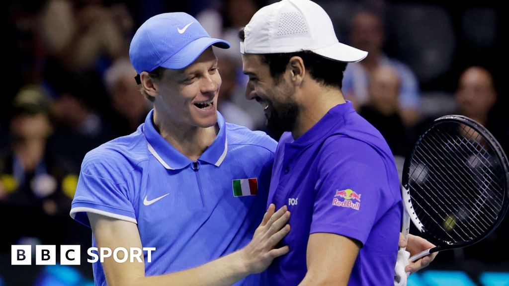 Davis Cup Finals: Jannik Sinner’s Italy beat Argentina to set up Australia semi-final