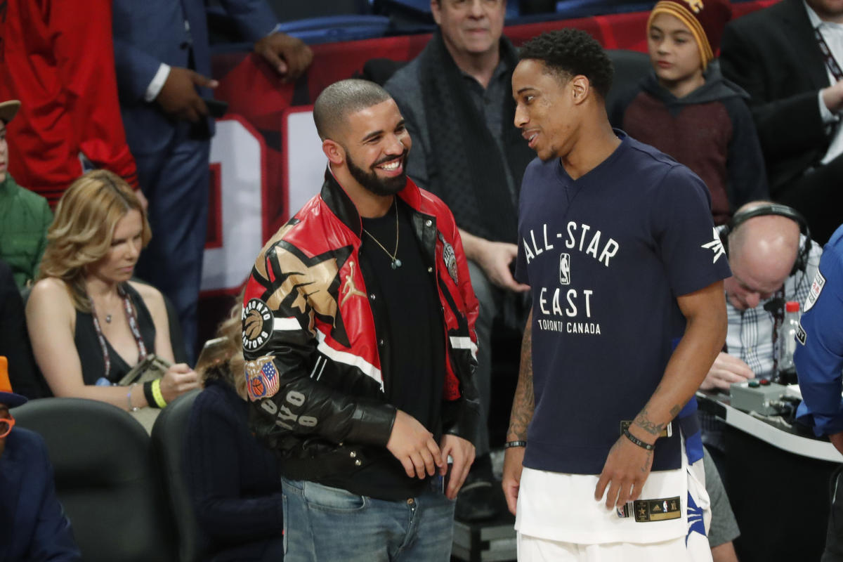 DeMar DeRozan laughs off swipe from Drake, who apparently hasn’t forgiven ‘Not Like Us’ appearance