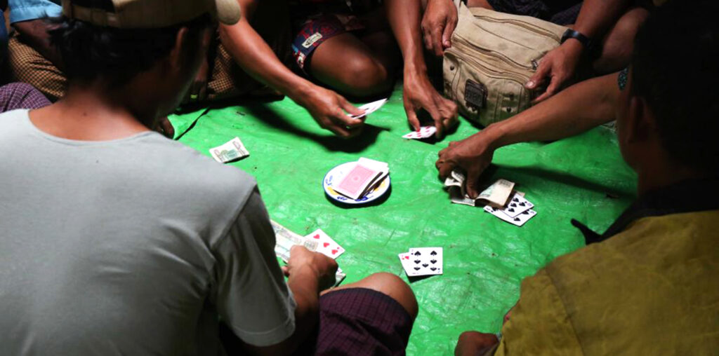 Dead man’s hand: Gambling takes over funerals