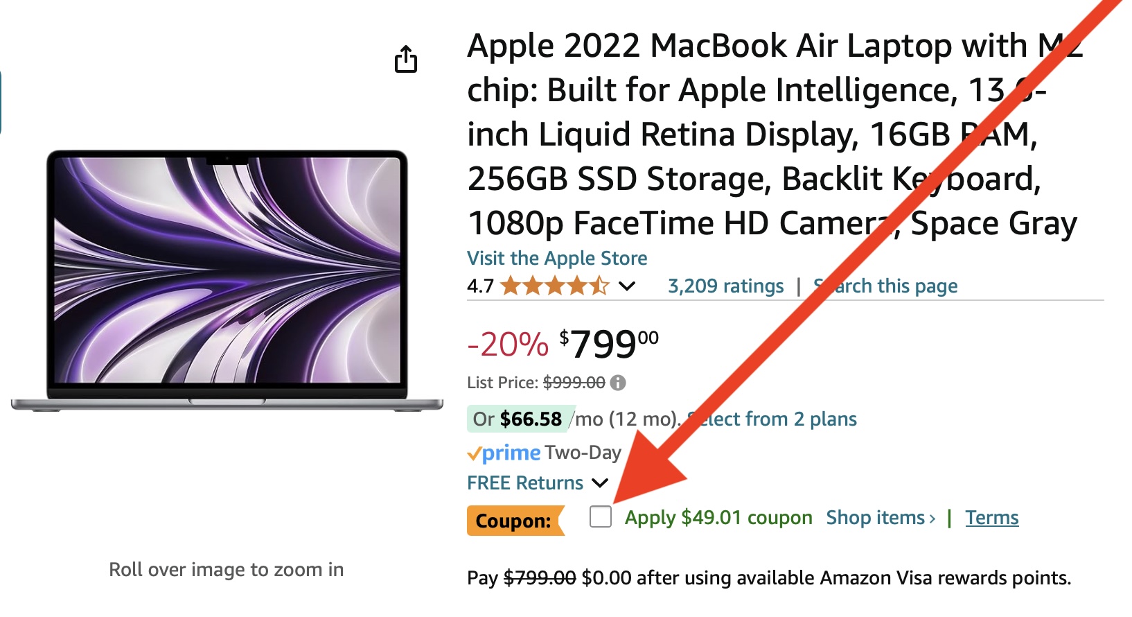 Deals: M2 MacBook Air with 16GB RAM for $749.99  ($250 Off!)