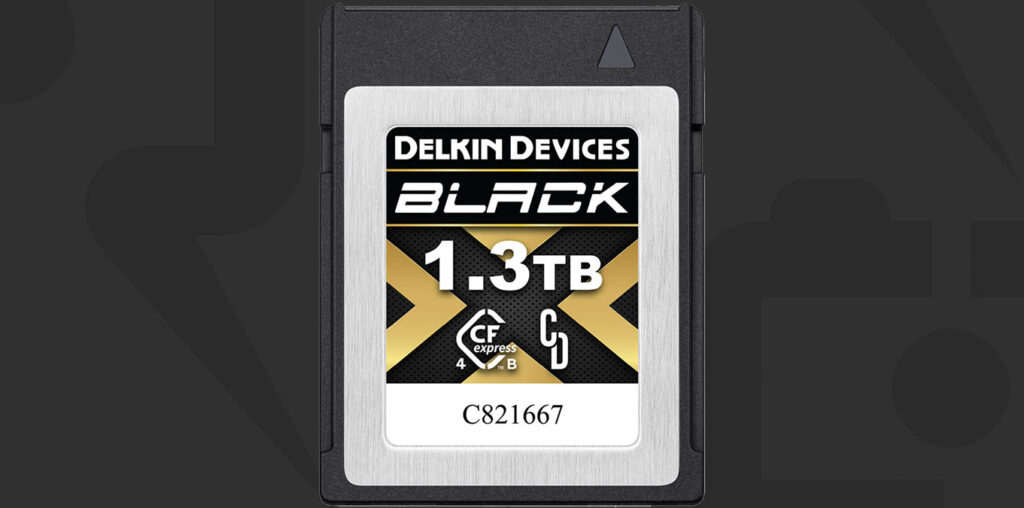 Delkin Devices 1.3TB BLACK 4.0 CFexpress Type B $490 (Reg $900)