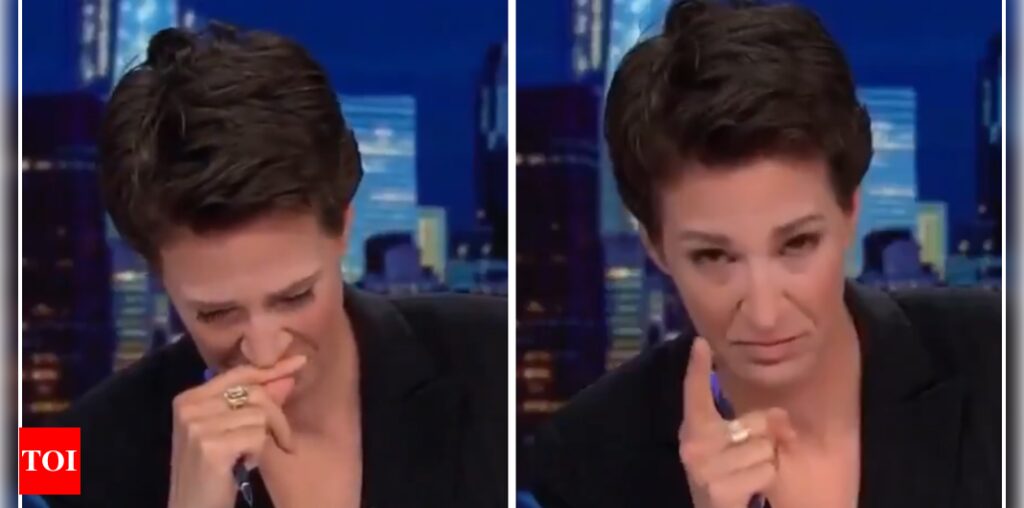 Did Rachel Maddow cry over Elon Musk’s meme about buying MSNBC? Here’s the truth - Times of India