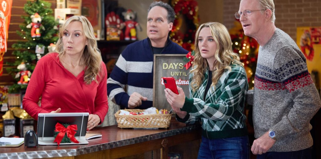 Diedrich Bader, Megyn Price, and Ed Begley Jr. Bring Heart and Humor to Holiday Touchdown