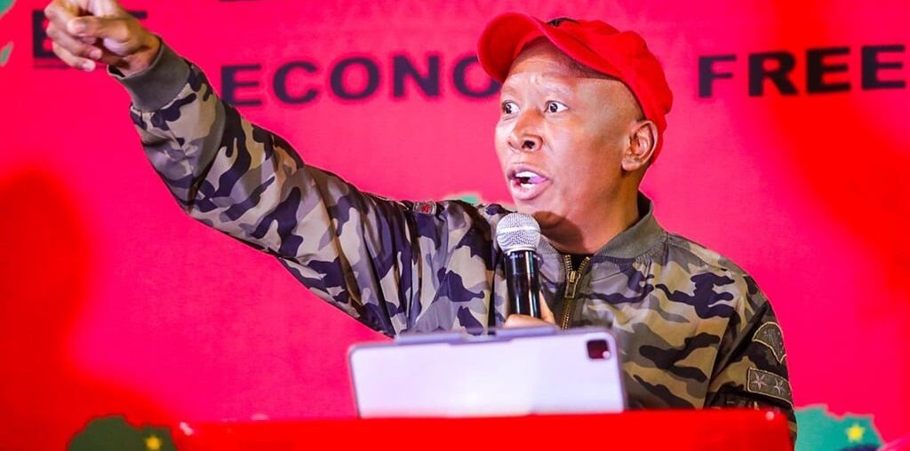 EFF president Julius Malema. (EFF/X)