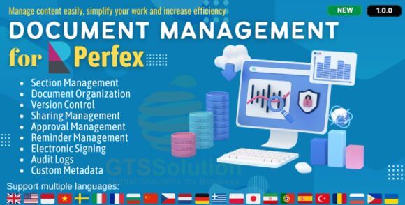 Document Management Module for Perfex CRM v1.0 – Addon