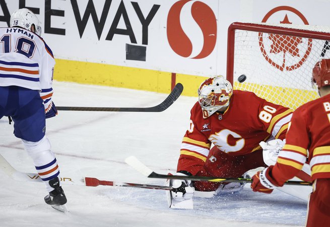 Draisaitl paces Edmonton Oilers to 4-2 win over Calgary Flames with goal, two assists