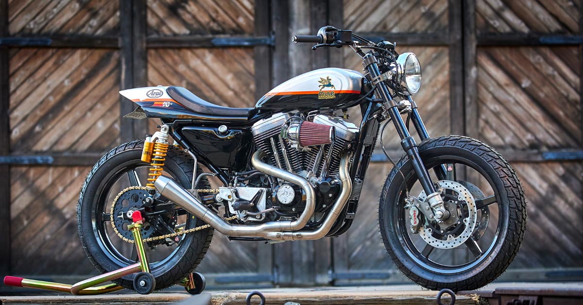 Dream Bike: Another knockout Sportster 1200 street tracker by Mule