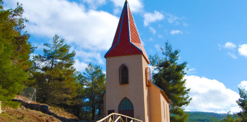 Dutch-style church in Almería’s mining town