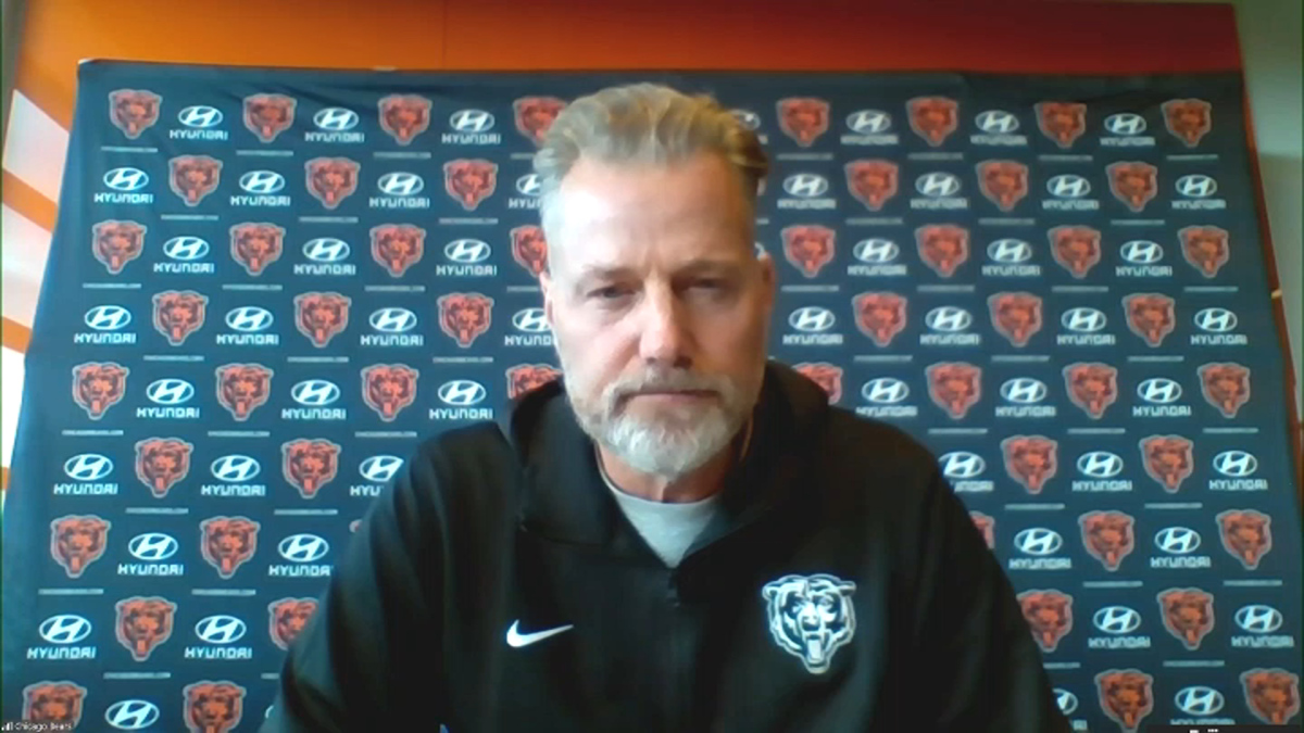 Eberflus answers questions about his future after Bears’ disappointing loss to Lions