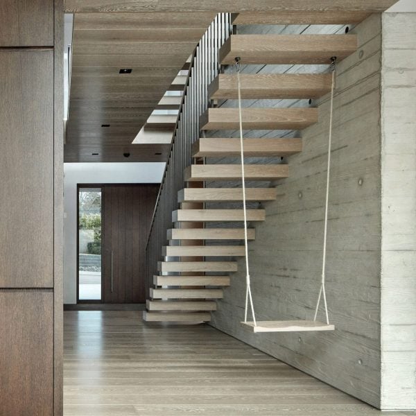 Eight homes that utilise staircases for additional functions