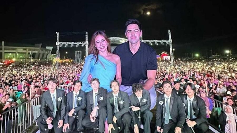 Elle Villanueva, Derrick Monasterio, Cloud 7, dumalo sa Kalimudan Festival sa Sultan Kudarat