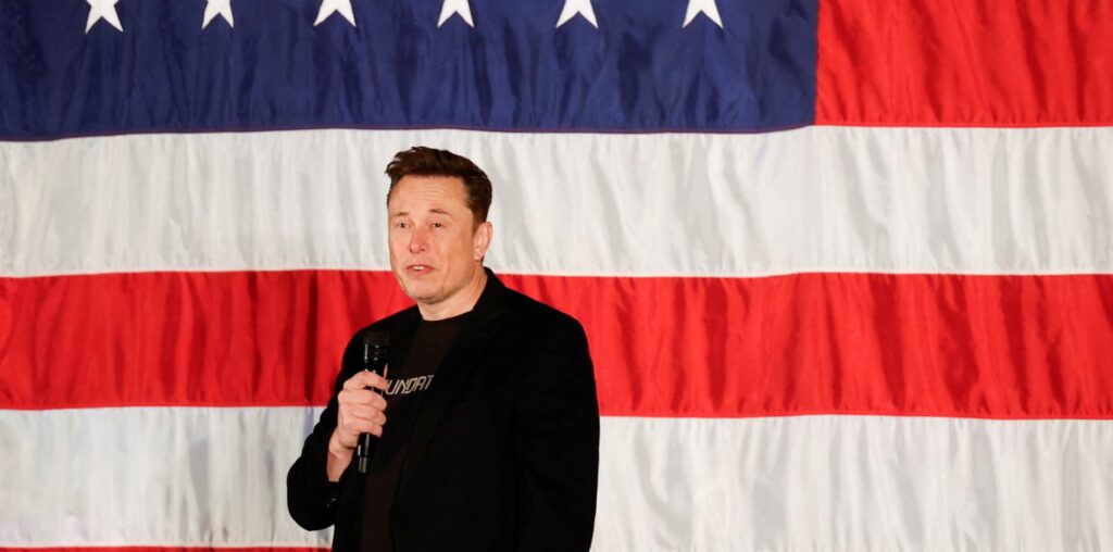 Elon Musk $1 million voter lottery suit sent back to state court