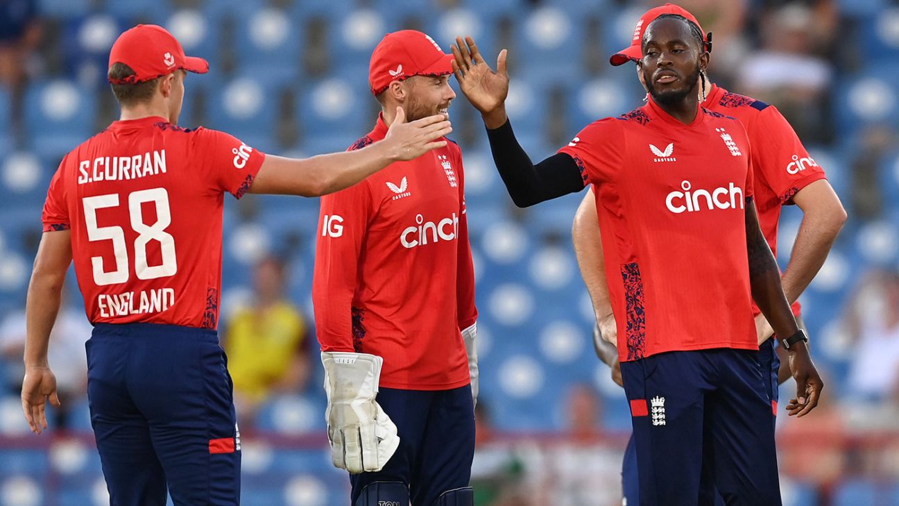 England win toss, bowl as Jofra Archer, Adil Rashid return