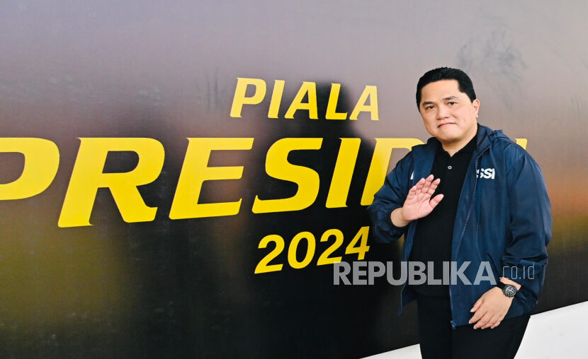 Ketua Umum PSSI Erick Thohir.