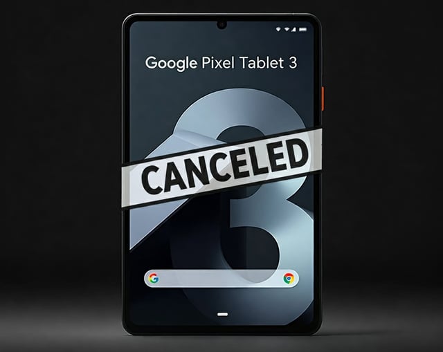 Exclusive: Google Cancels Pixel Tablet 3 Development