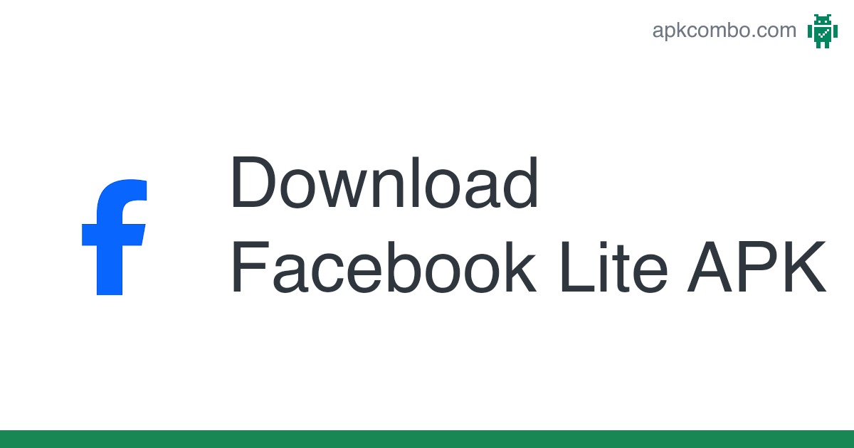 Facebook Lite APK (Android App) – Free Download