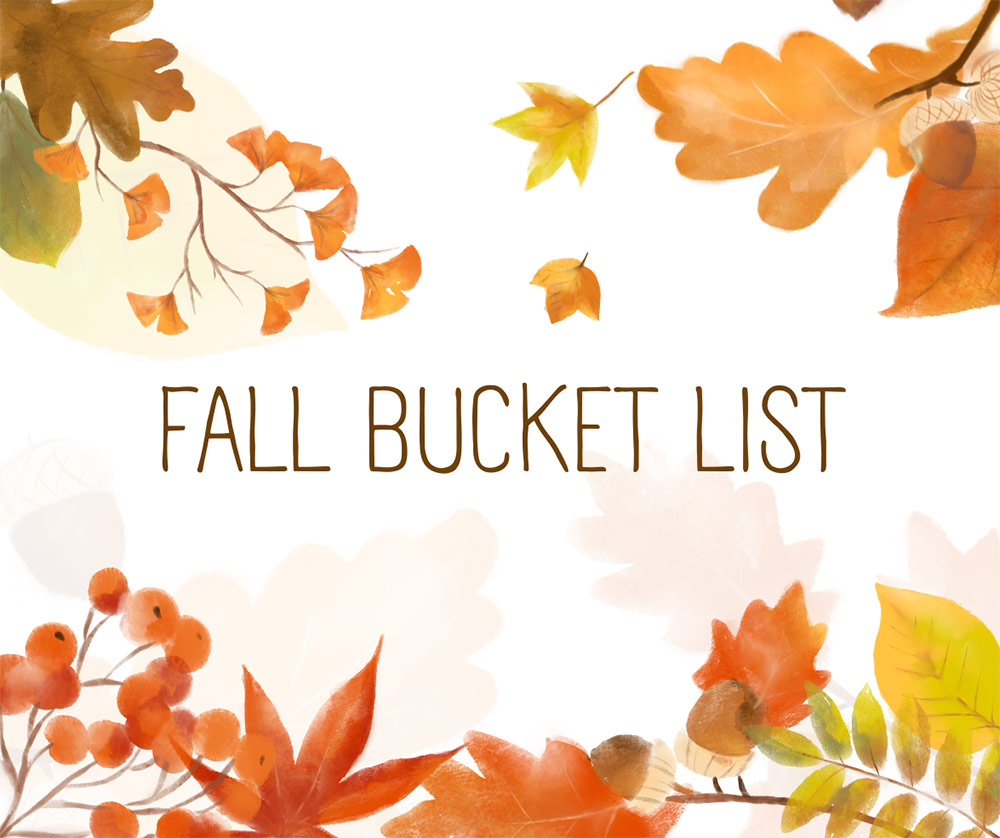 Fall Bucket List