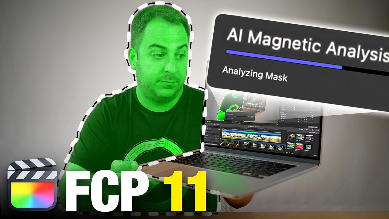 Final Cut Pro 11 Is Here! | New AI Magnetic Mask, Captions, & More