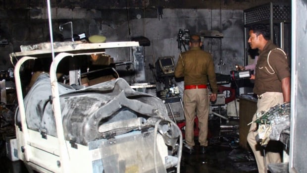 Fire kills 10 newborns in intensive care unit in northern India | CBC News