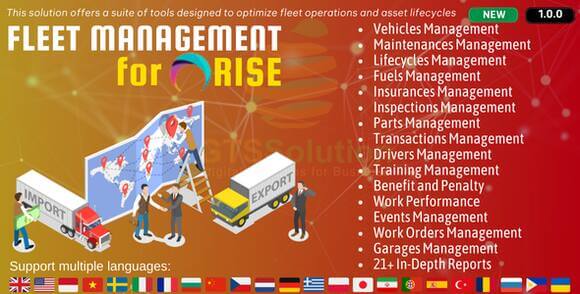 Fleet Management Plugin for RISE CRM v1.0.0 - Addon