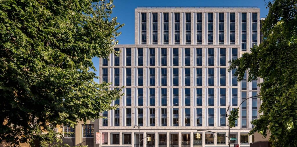 Fogarty Finger and Andrew Berman Architect deliver 174 affordable apartments and an NYPL branch library in Inwood