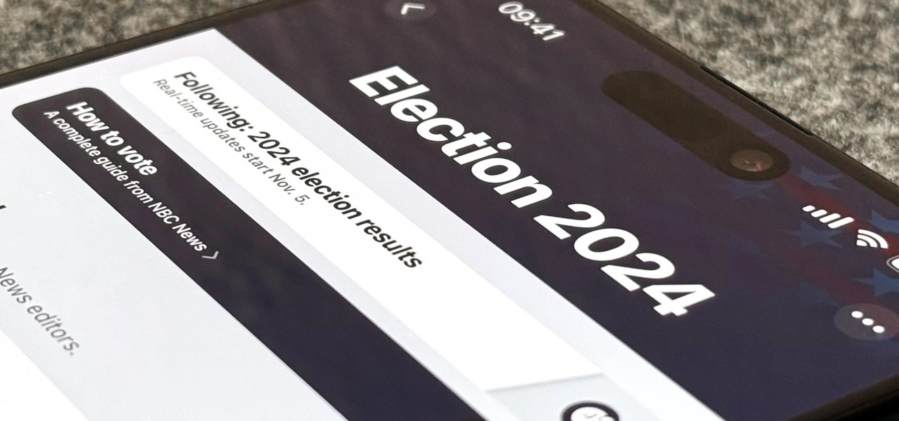 Follow the 2024 Election Results in Real Time with Apple News’ Live Activity for iPhone, iPad, and Apple Watch