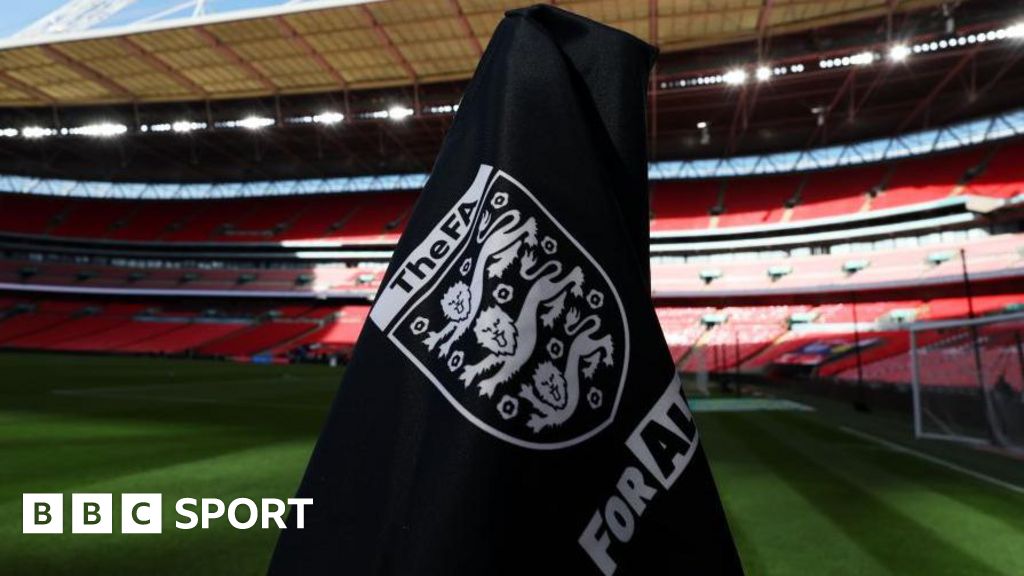 Football’s transgender policy in focus after protest outside Wembley