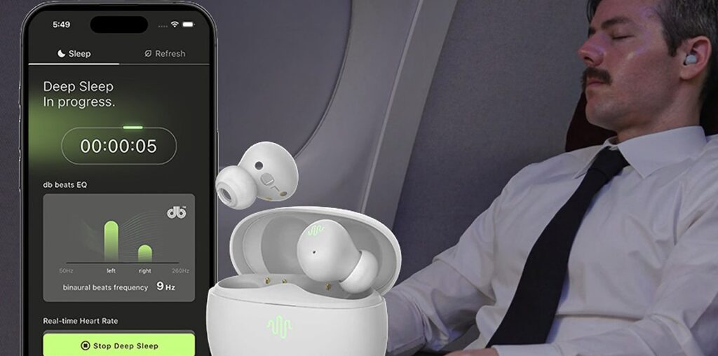 For Me Buds: The Travel TWS Earbuds That Double as an AI-Powered Sleep Monitor - Yanko Design