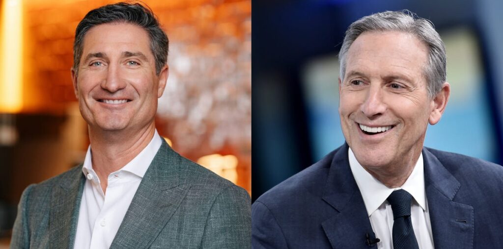 Former Starbucks CEO Howard Schultz says Brian Niccol's back-to-basics plan will fix slumping sales at the coffee giant