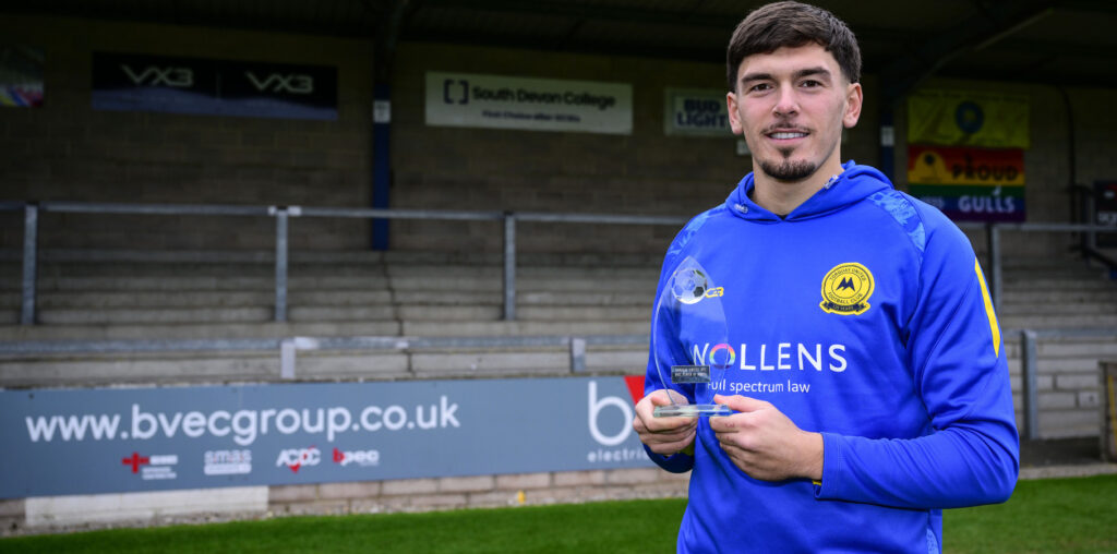 Foulston Named BVEC Player Of The Month For October! - Torquay United