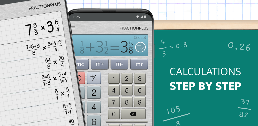 Fraction Calculator Plus MOD APK 6.0.0 (Premium Unlocked) for Android