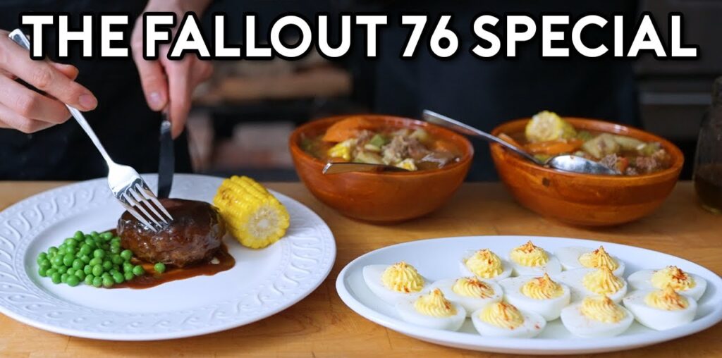 From Appalachili to Dirty Water: A Fallout 76 Feast | Binging with Babish ft. Alvin Zhou