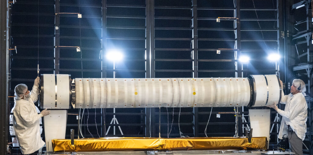 From Houston to the Moon: Johnson’s Thermal Vacuum Chamber Tests Lunar Solar Technology  - NASA