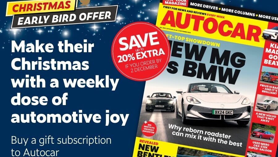 Get 54% off an Autocar magazine subscription this Christmas | Autocar