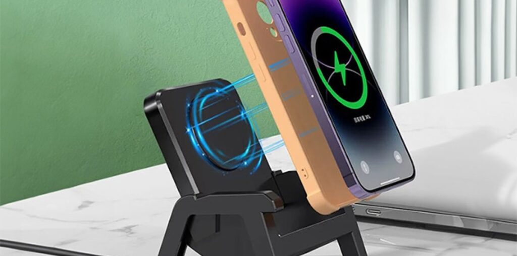 Give your phone a place to sit with this cool chair-shaped charger for under $30