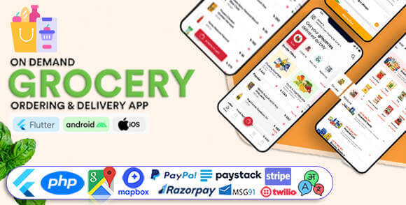 GoGrocer v1.12.0 Nulled – Grocery Vegetable Store Delivery Mobile App with Admin Panel Source