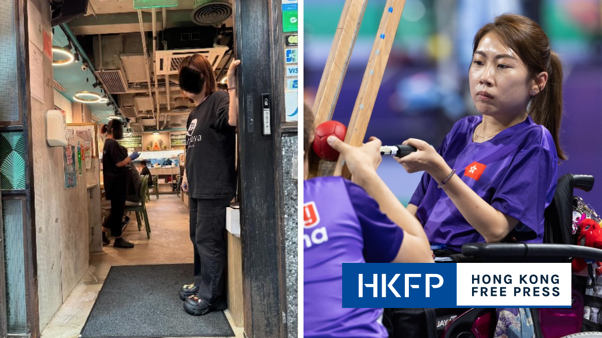 HK eatery says staff training inadequate after Paralympian barred from entry