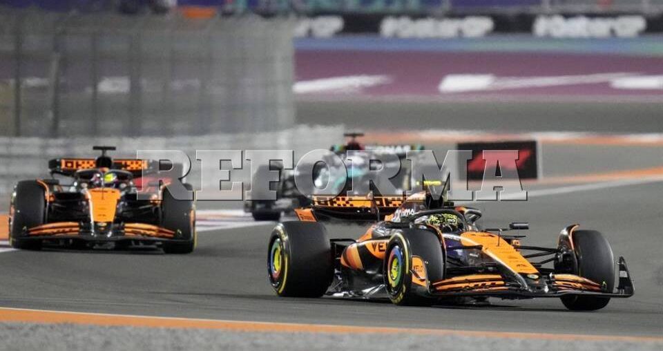 Hacen los McLaren 1-2 en Sprint de Qatar; Checo es último