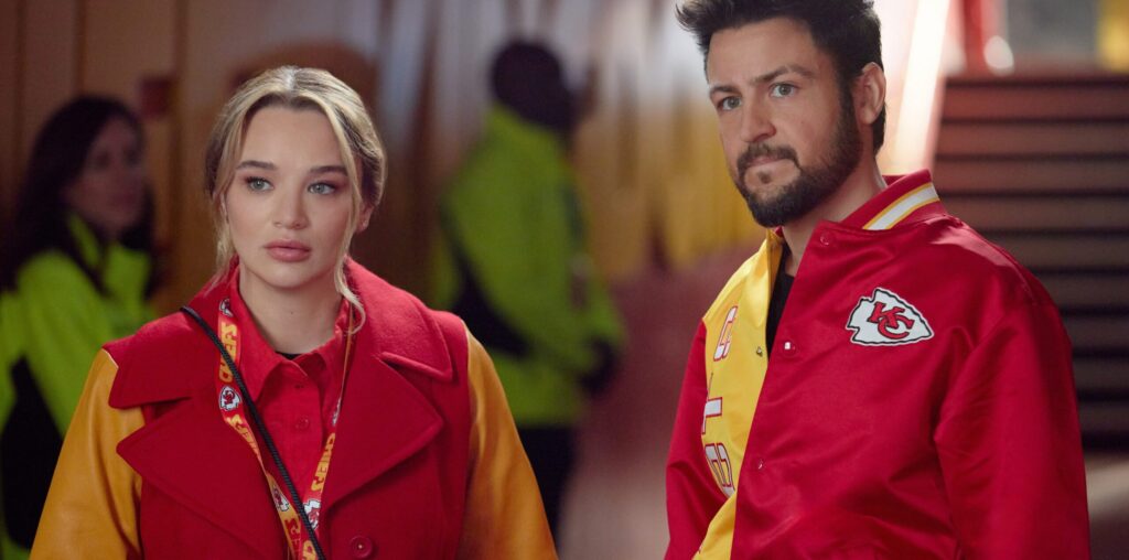 Hallmark Hits the Field: Tyler Hynes and Hunter King Tease the Chiefs’ Christmas Romance