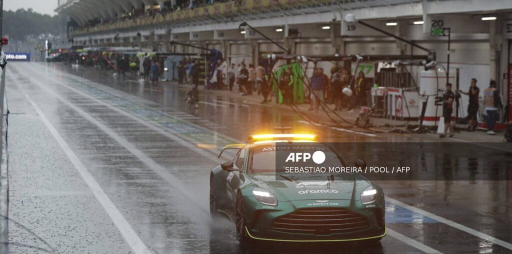 Por las fuertes lluvias en Sao Paulo, se aplazó la clasificatoria del Gran Premio de Brasil