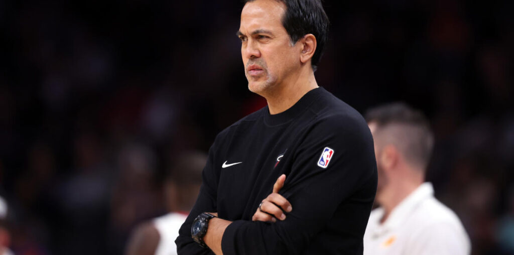 Heat coach Erik Spoelstra at the center of wild meltdown to open NBA Cup play