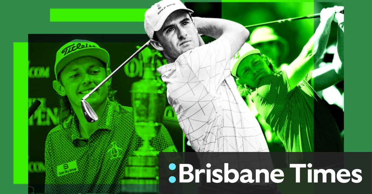 He’s an amateur working in a Pymble pro shop. On Thursday, he tees off with Cameron Smith