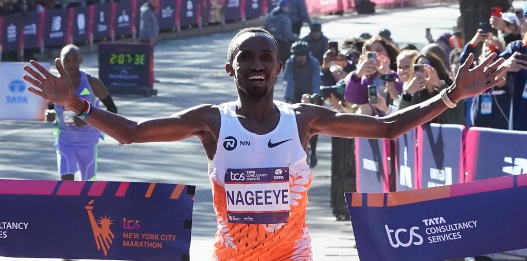 Highlights: Abdi Nageeye claims maiden New York Marathon victory - Athletics video - Eurosport