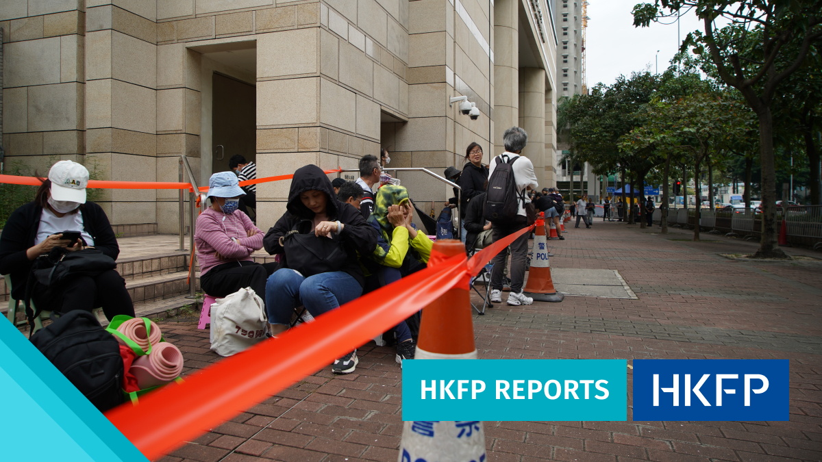 Hong Kong 47: Dozens queue for 5 seats to witness democrats’ sentencing