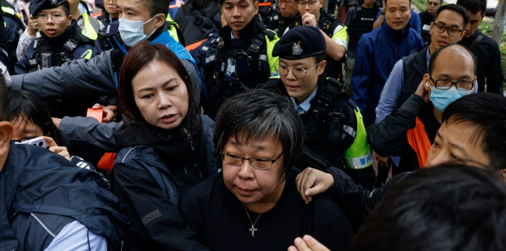 Hong Kong jails pro-democracy activists over controversial election