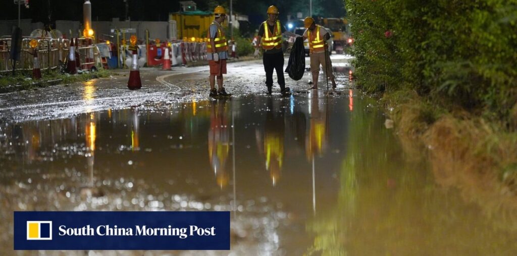 Hong Kong’s Tung Chung to be left without water supply after pipe bursts